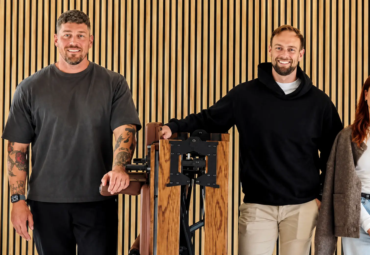 Commercial gyms prioritize durability and biomechanics.